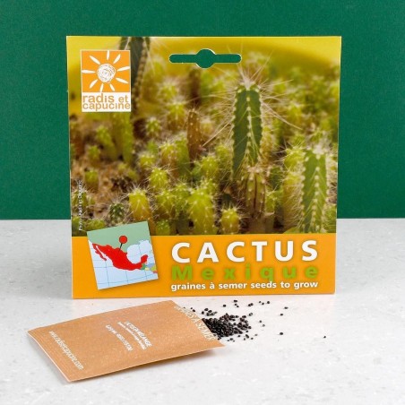 Graines Cactus du Mexique - Radis et Capucine