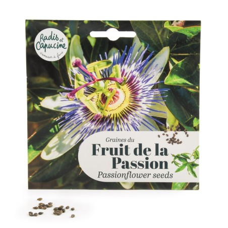 Graines Fruit de la Passion - Radis et Capucine