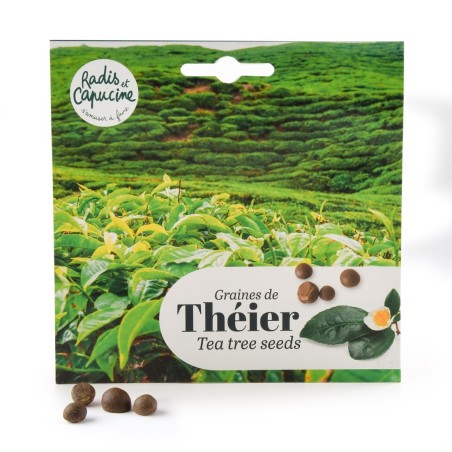 Graines Théier de Chine - Radis et Capucine