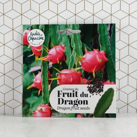 Graines Fruit du Dragon Pitaya - Radis et Capucine