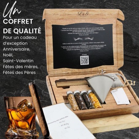Kit Whisky Découverte Whisky Arrangé - Louise & Gaston