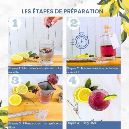 Kit Gin Découverte Gin Arrangé - Louise & Gaston