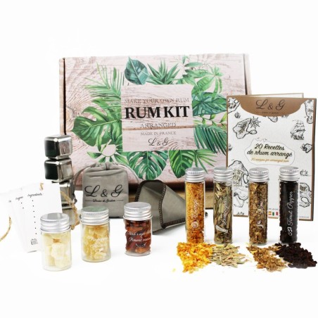 Kit Rhum Découverte Rhum Arrangé - Louise & Gaston
