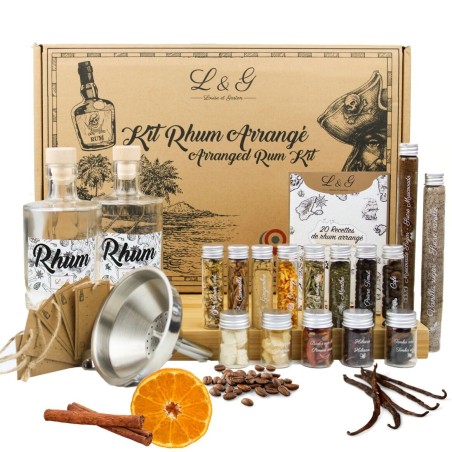 Kit Rhum Complet Rhum Arrangé - Louise & Gaston