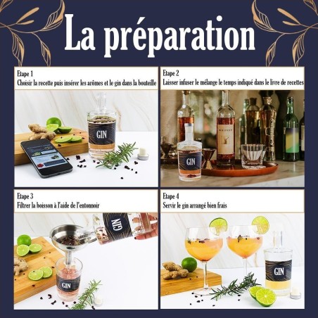 Kit Gin Complet Gin Arrangé - Louise & Gaston