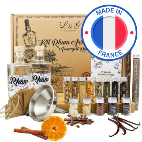 Kit Rhum Complet Rhum Arrangé - Louise & Gaston