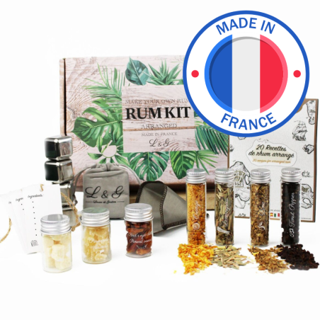 Kit Rhum Découverte Rhum Arrangé - Louise & Gaston