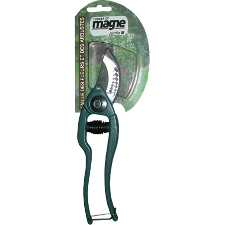 Sécateur à Tailler en Acier Forgé 23cm (sous blister) - Forges de Magne