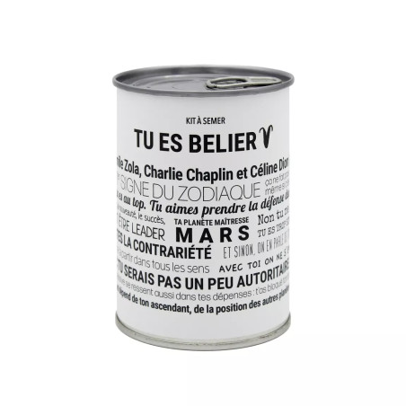 Kits à Semer Bélier avec "Tout est Dit" - Mauvaises Graines