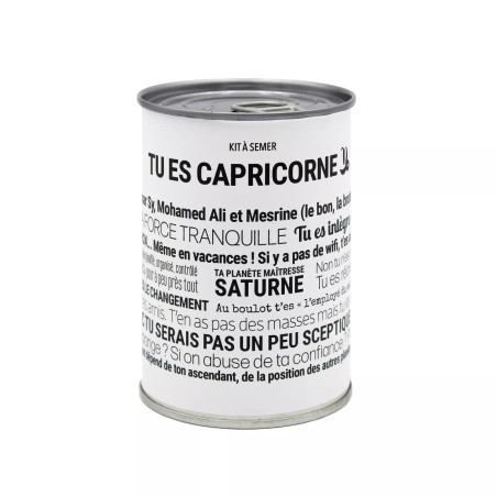 Kits à Semer Capricorne avec "Tout est Dit" - Mauvaises Graines