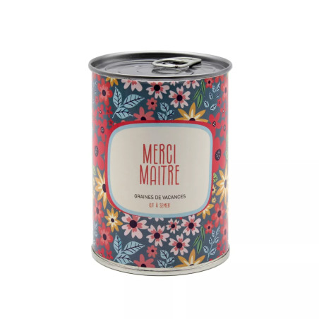 Kit à Semer "Merci Maitre" - Mauvaises Graines