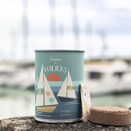 Kit à Semer "Voiliers" Graines de Fleurs Sauvages - Mauvaises Graines