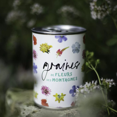 Kit à Semer "Graines de Fleurs Sauvages des Montagnes" - Mauvaises Graines