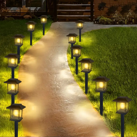 Lampe de Chemin Solaire – Éclairage Étanche