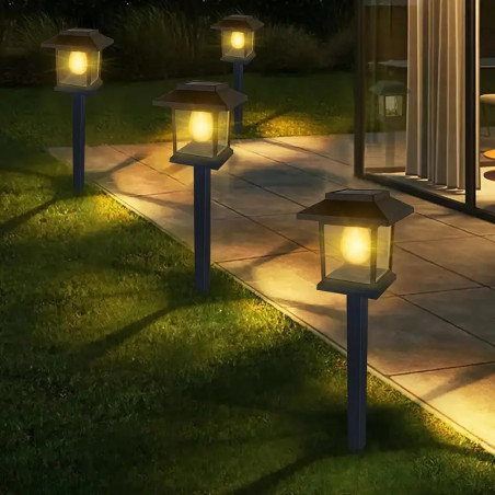 Lampe de Chemin Solaire – Éclairage Étanche