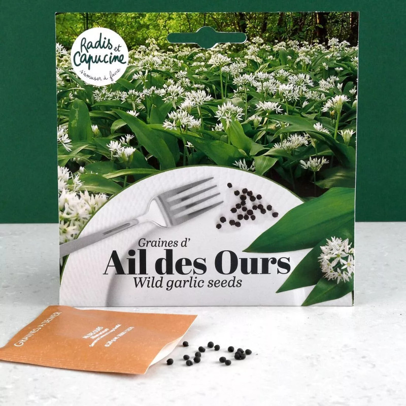 Graines De Houblon Comestible - Sachet Radis Et Capucine - Pour Jardin Et Cuisine - Recette Incluse