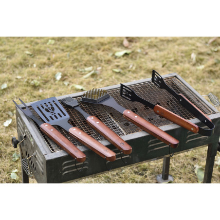 Set de 5 Ustensiles à Barbecue Black Edition - Laguiole