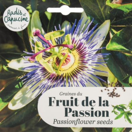 Graines Fruit de la Passion - Radis et Capucine