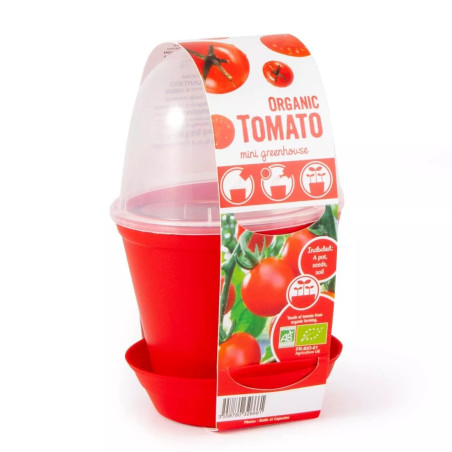 Pot Cloche Tomate Cerise Bio - Radis et Capucine