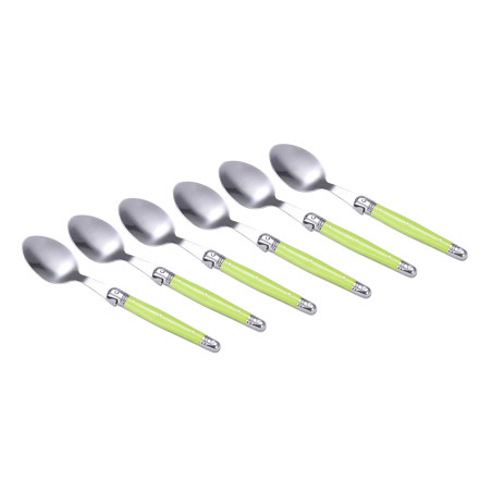 Ménagère 24 pièces Couleurs en Acier Inoxydable - Laguiole