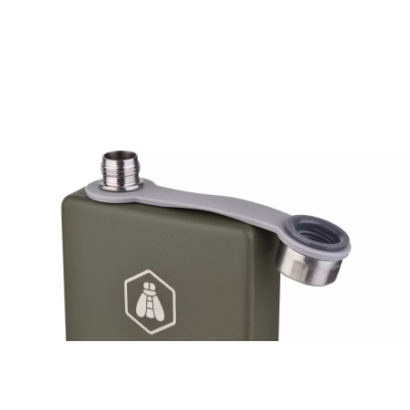 Flasque en Acier Inoxydable Vert Kaki 255ml - Laguiole