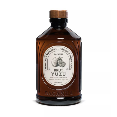 Sirop Brut de Yuzu Bio - Bacanha