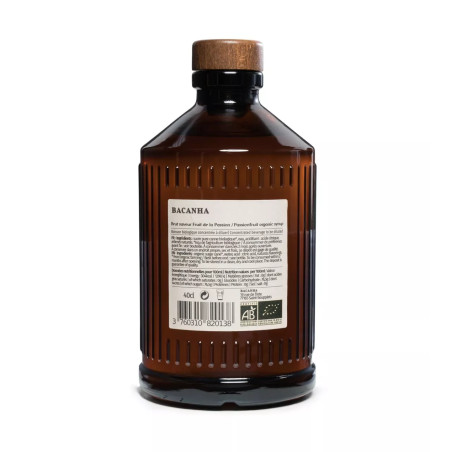 Sirop Brut de Fruit de la Passion Bio - Bacanha