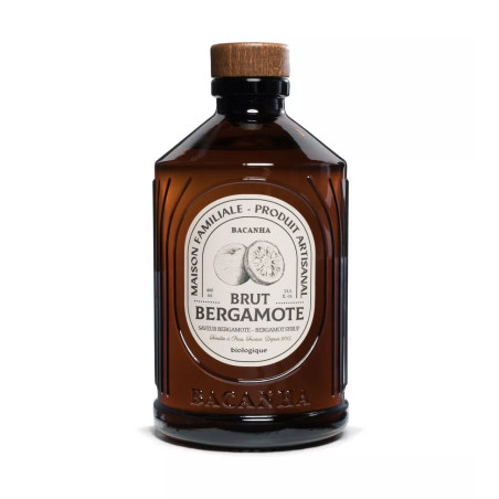 Sirop Brut de Bergamote Bio - Bacanha