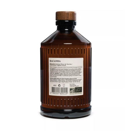 Sirop Brut de Fleur de Sureau Bio - Bacanha