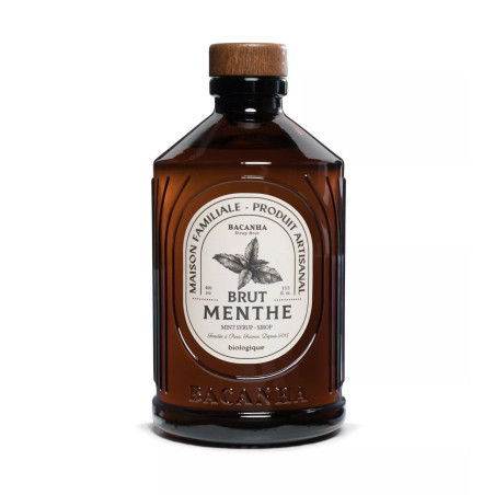 Sirop Brut de Menthe Bio - Bacanha