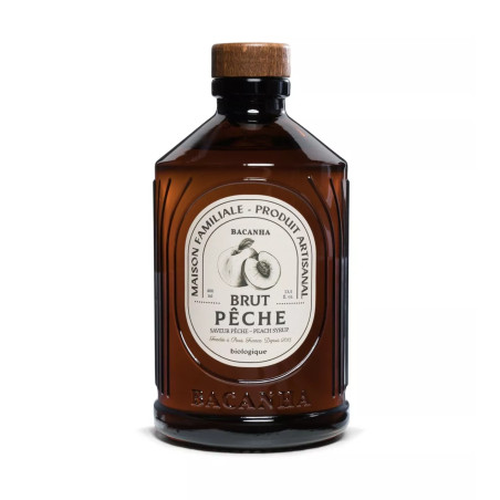 Sirop Brut de Pêche Bio - Bacanha