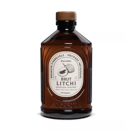 Sirop Brut de Litchi Bio - Bacanha