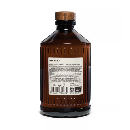 Sirop Brut de Lavande Bio - Bacanha