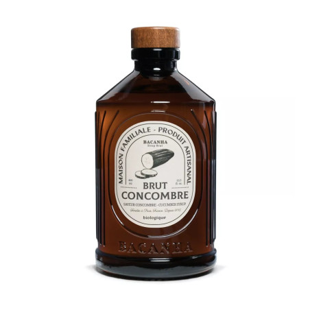 Sirop Brut de Concombre Bio - Bacanha
