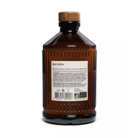 Sirop Brut de Caramel Bio - Bacanha