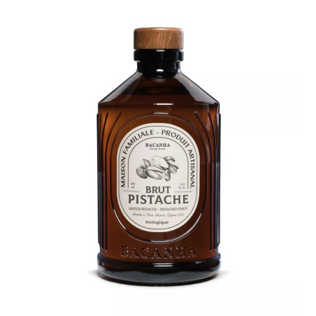 Sirop Brut de Pistache Bio - Bacanha