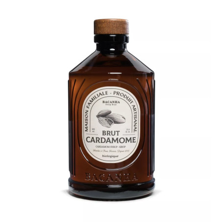 Sirop Brut de Cardamome Bio - Bacanha