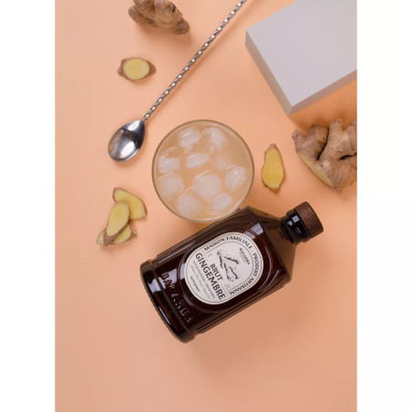 Sirop Brut de Gingembre Bio - Bacanha