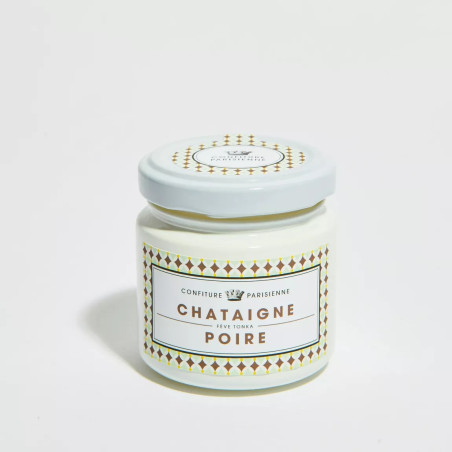 Confiture de Châtaigne Poire Fève Tonka - Confiture Parisienne