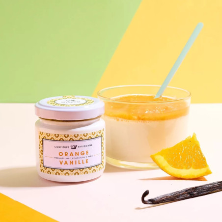 Confiture d'Orange et de Vanille - Confiture Parisienne