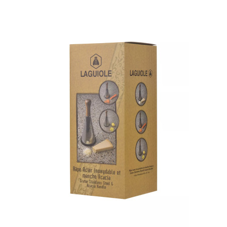 Râpe Acier Inoxydable et Manche Acacia - Laguiole