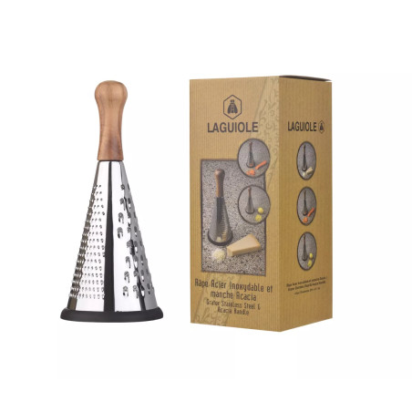 Râpe Acier Inoxydable et Manche Acacia - Laguiole