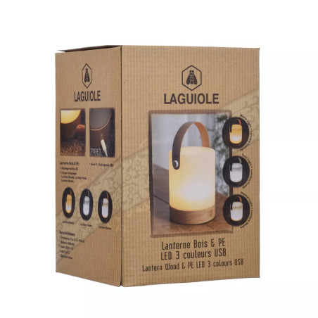 Lampe Lanterne Mobile et USB - Laguiole