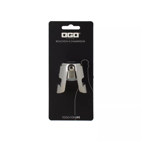 Bouchon à champagne en acier inoxydable - Ogo Living