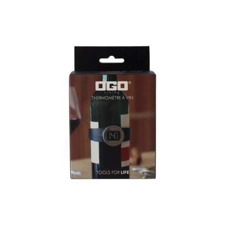 Thermomètre à vin digital en acier inoxydable Deluxe - Ogo Living