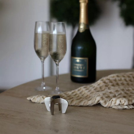 Ouvre bouteille de champagne en acier inoxydable - Ogo Living