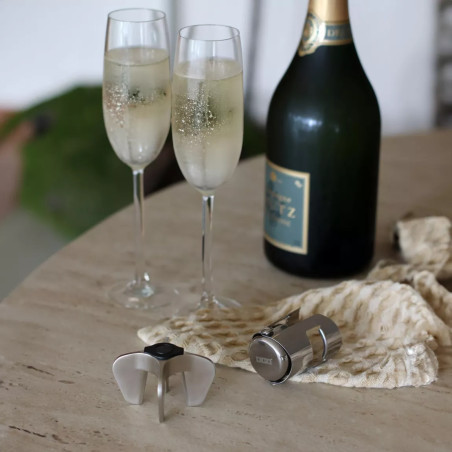 Ouvre bouteille de champagne en acier inoxydable - Ogo Living