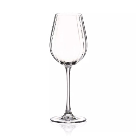 Boîte de 6 verres à pied Astral 40cl en cristallin - Ogo Living