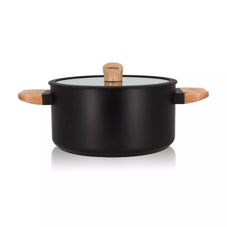 Faitout ector induction en aluminium et bois 24 cm - Ogo Living