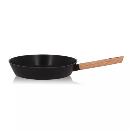Poêle Ector 28cm noire en acier inoxydable - Ogo Living